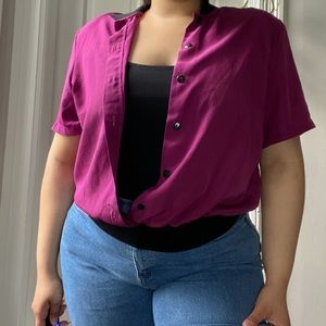 Vintage Lauren Lee Bomber Top 🎆